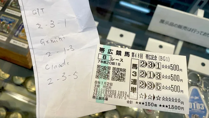 生成AIで第48回帯広記念(BG1)に挑んでみた
